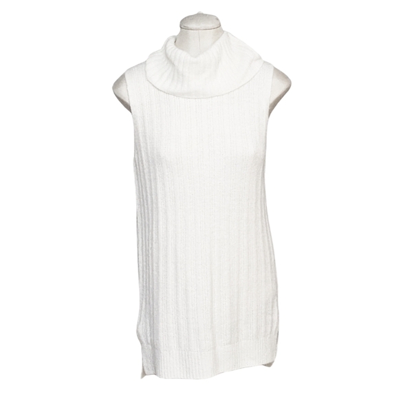 The Limited Cowl Neck Sleeveless Sweater High Low Small NWT - Picture 1 of 5